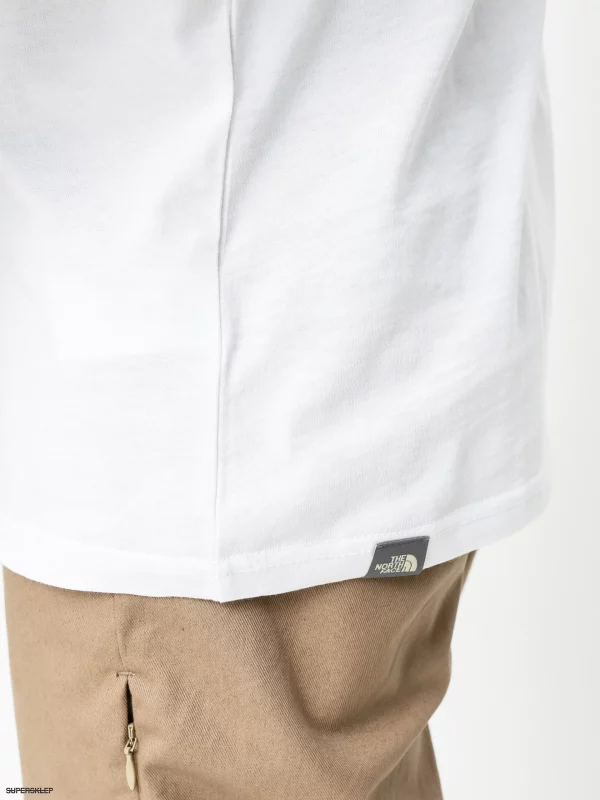 1248602-longsleeve-the-north-face-simple-dome-tnf-white THE NORTH FACE Bluze NF0A3L3BFN41