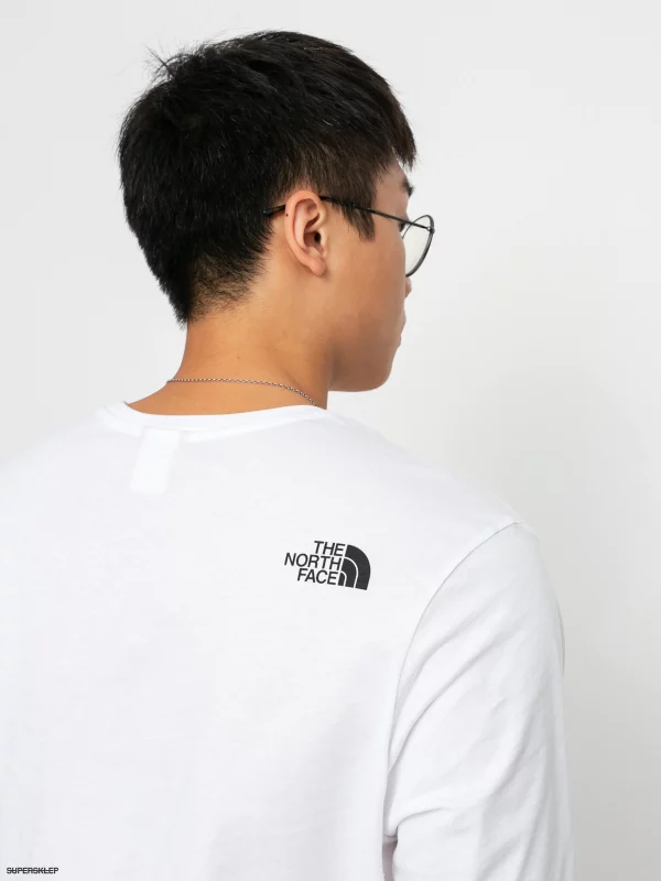 1248604-longsleeve-the-north-face-simple-dome-tnf-white THE NORTH FACE Bluze NF0A3L3BFN41