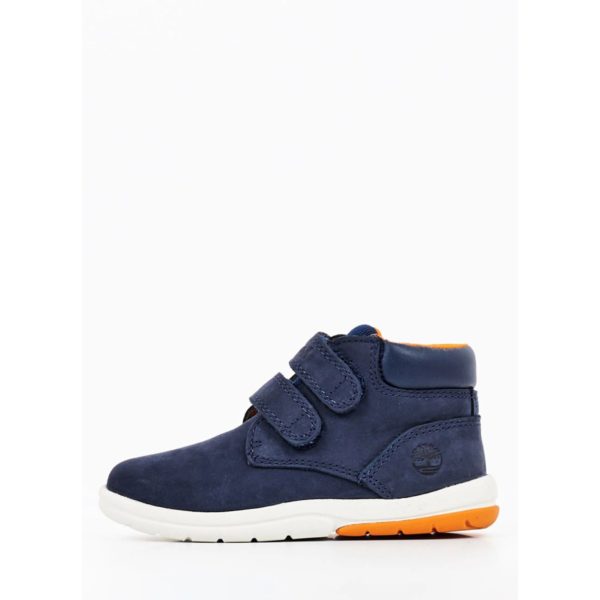 1631359992253 TIMBERLAND Todlete Tracks Hook & Loop Boot Navy Nubuck A2K28