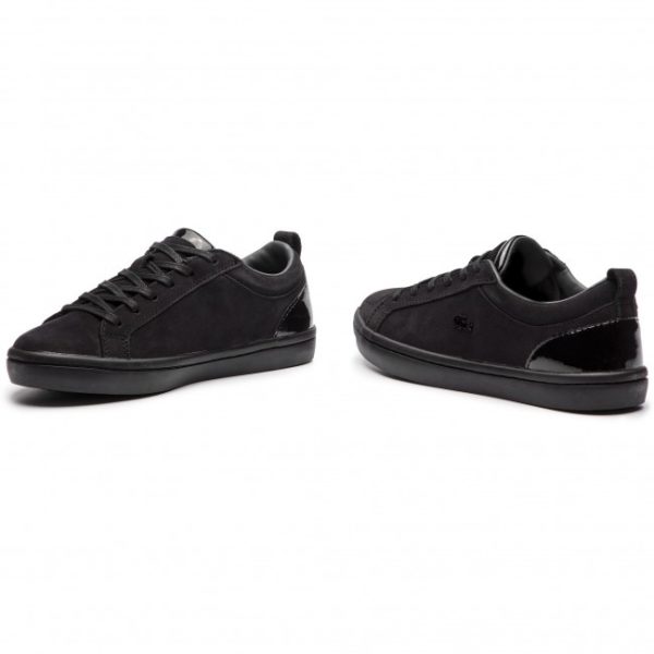 86B97B11-2C0E-465C-A173-881C65459E7C LACOSTE STRAIGHTSET 318 1 CAW BLK/BLK NUBUCK/SYNTHETIC 7-36CAW003702H