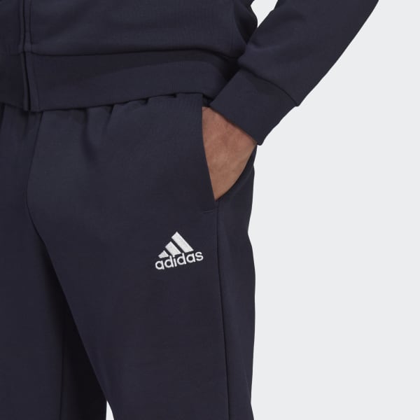 AEROREADY_Essentials_3-Stripes_Tracksuit_Blue_GK9977_42_detail (1) Trenerka Komplet Për Meshkuj ADIDAS GK9977