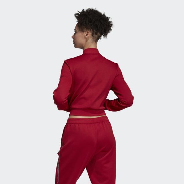 Celebrate_the_90s_Track_Jacket_Burgundy_EJ9670_23_hover_model Trenerka komplet për femra ADIDAS EJ9670