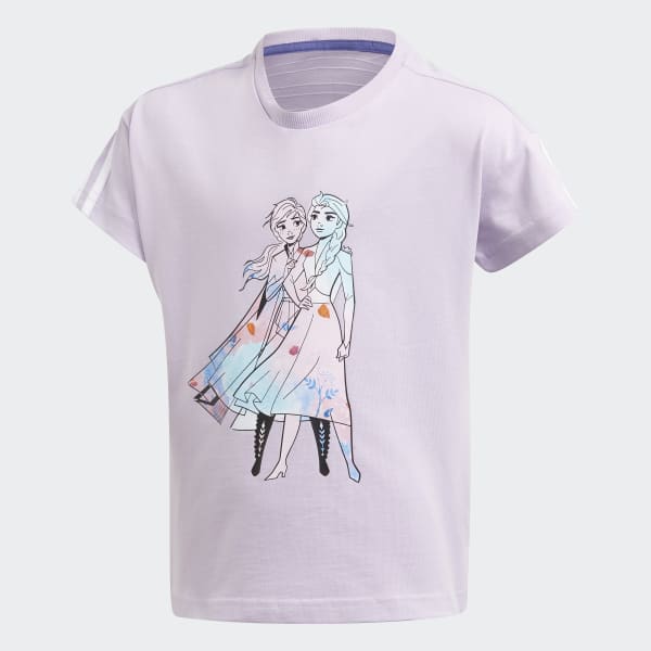 Disney_Frozen_T-Shirt_Purple_GM6926_01_laydown Maicë Për Fëmijë ADIDAS GM69