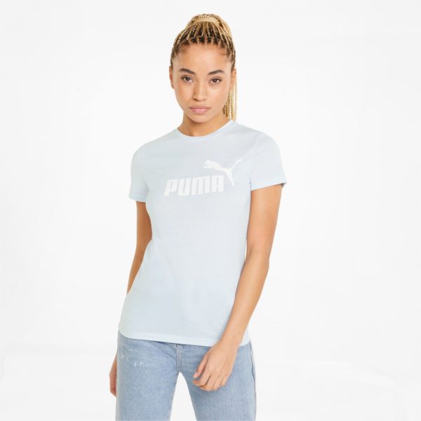 Essentials-Logo-Heather-Women's-Tee (1) Maicë Për Femra PUMA 586876-83