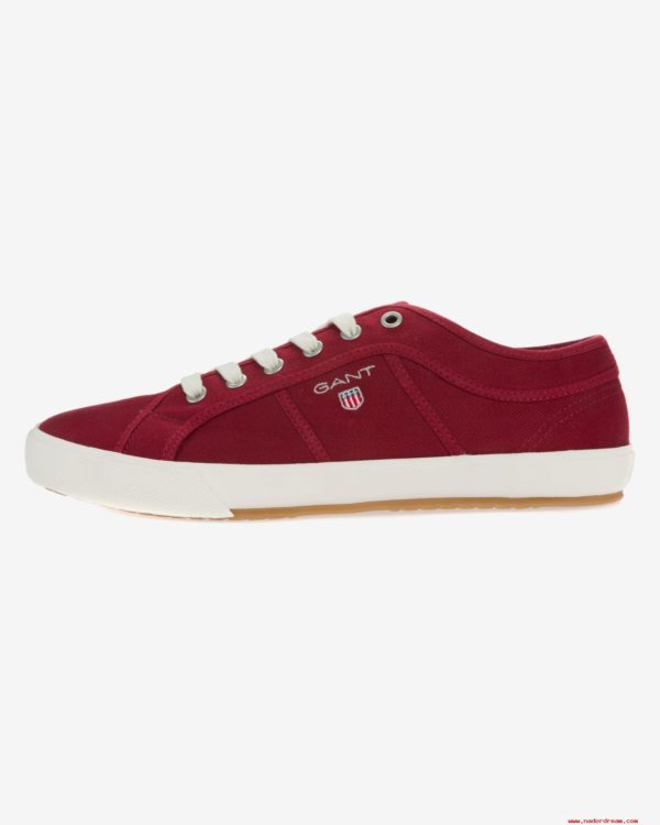 Extravagáns Luxus Férfi Cipők Gant Samuel Sportcipő 14638613 Atlete Gant SAMUEL 14638613-G53 MAHAGONY RED