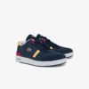LACOSTE T-clip 0722 2 SMA NVY/YLW LTH/SYN 7-43SMA00612M3
