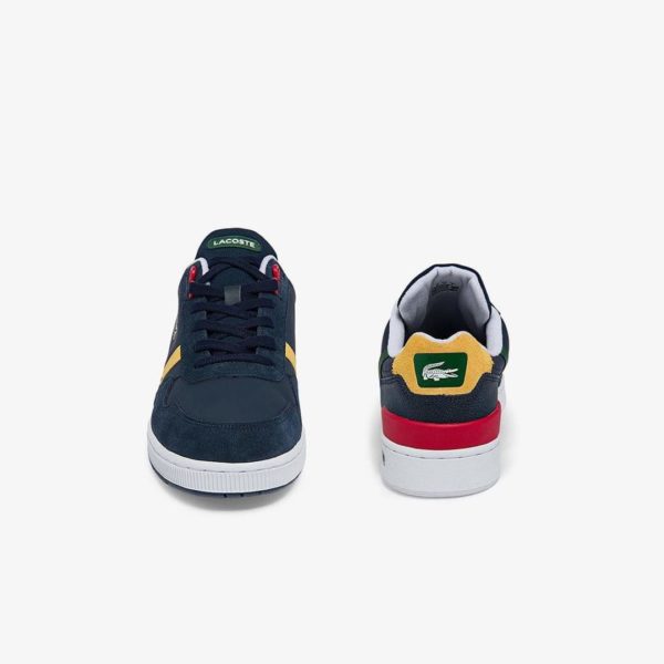 LACOSTE T-clip 0722 2 SMA NVY/YLW LTH/SYN 7-43SMA00612M3