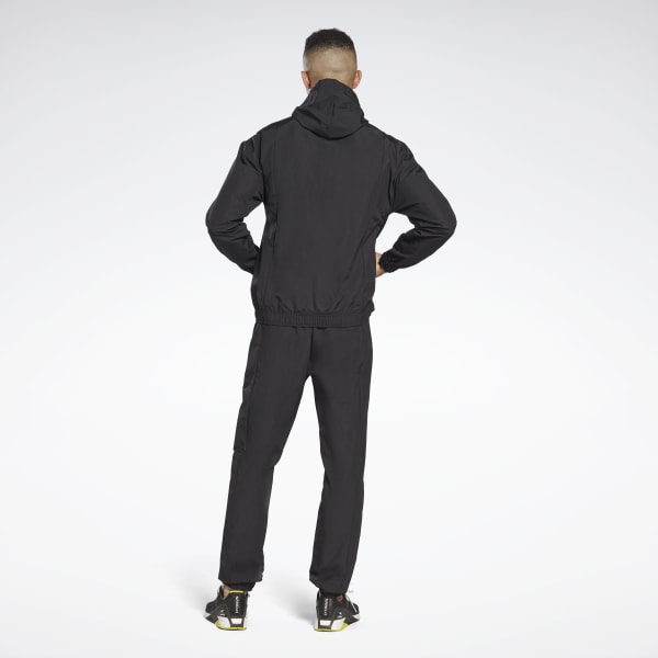 Techstyle_Track_Suit_Black_H49109 Trenerka Komplet Për Meshkuj REEBOK H49109