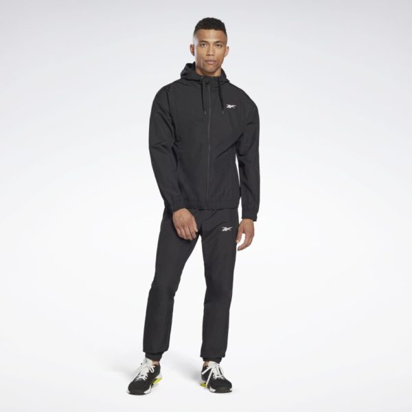 Techstyle_Track_Suit_Black_H49109_01_standard Trenerka Komplet Për Meshkuj REEBOK H49109