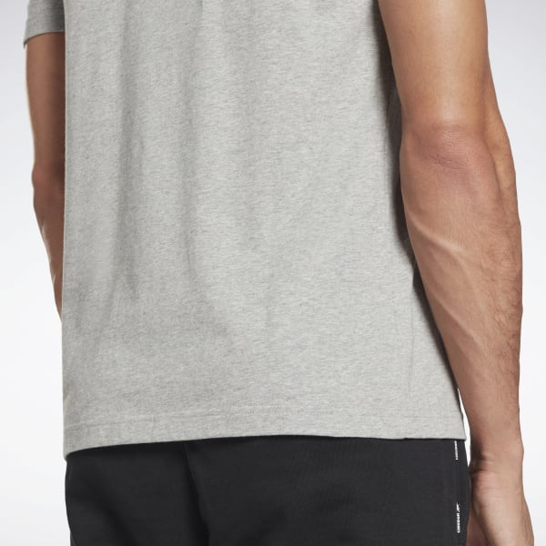 Workout_Ready_Piping_T-Shirt_Grey_HA1066_06_detail Maicë Për Meshkuj REEBOK HA1066