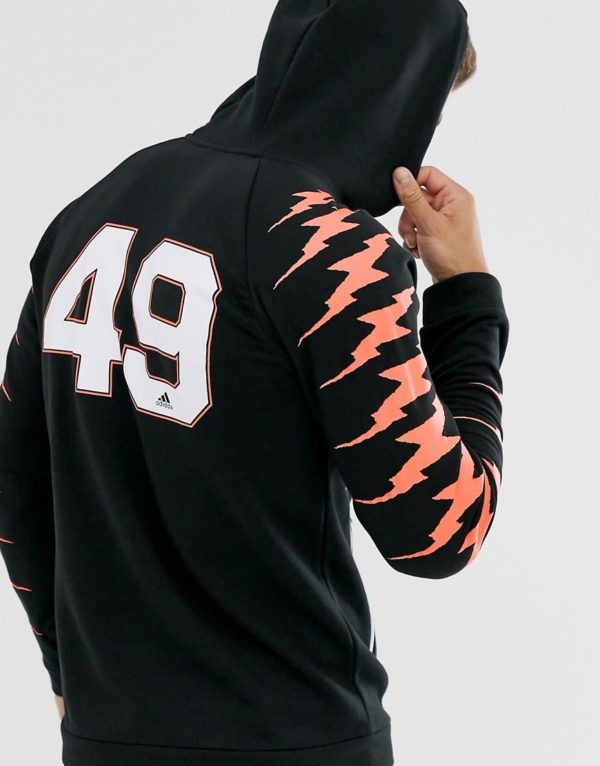 adidas-originals-Black-Adidas-Training-Grfx-Graphic-Hoodie Trenerka Komplet Për Meshkuj ADIDAS EB762