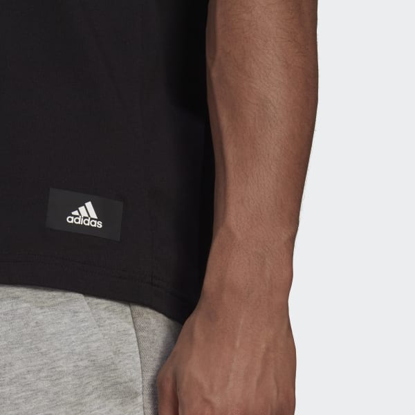 adidas_Sportswear_3-Stripes_Tee_Black_GP9512_41_detail Maicë Për Meshkuj ADIDAS GP9512