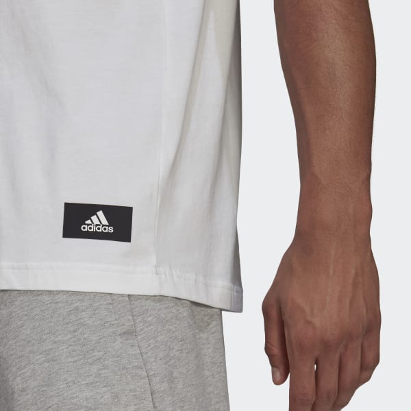 adidas_Sportswear_3-Stripes_Tee_White_GP9511_41_detail Maicë Për Meshkuj ADIDAS GP9511