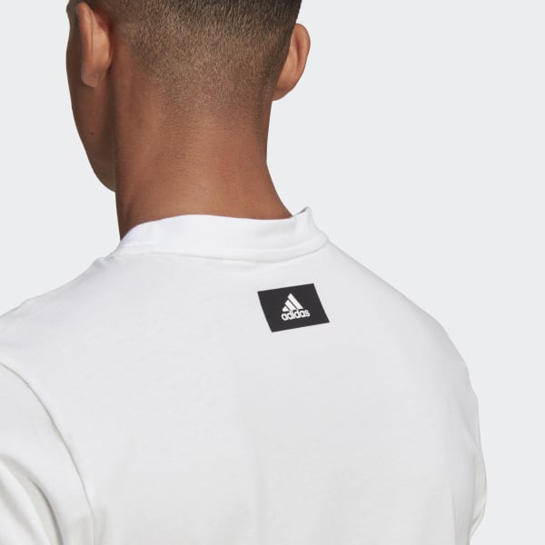 adidas_Sportswear_Logo_Tee_White_GP9506_42_detail Maicë Për Meshkuj ADIDAS GP9506