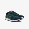 LACOSTE Joggeur 2.0 0321 3 NVY/DK GRN LEATHER 7-42SMA00707B4