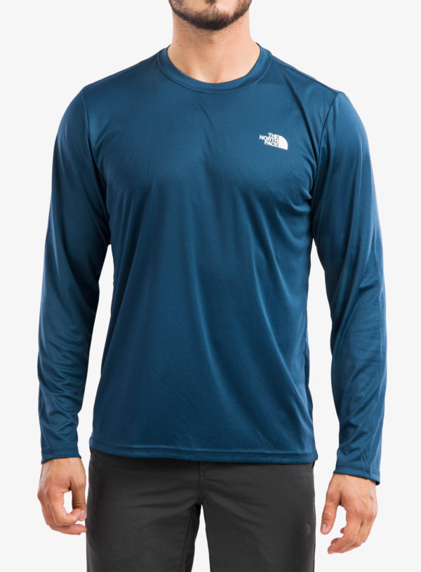 bluza-the-north-face-reaxion-amp-l-s-crew-monterey-blue-1631276676 Bluzë Për Meshkuj THE NORTH FACE NF0A2UADBH71
