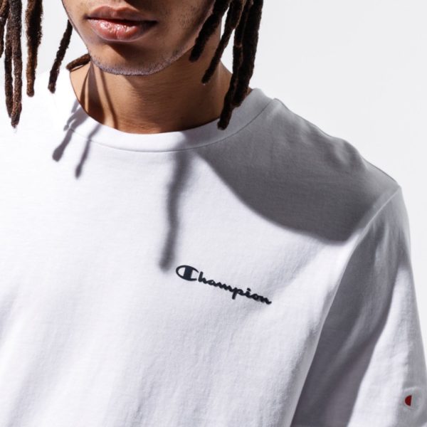 champion-tricou-basic-tee-barbati-tricouri-alb-214534ww001_4 Maicë Për Meshkuj CHAMPION