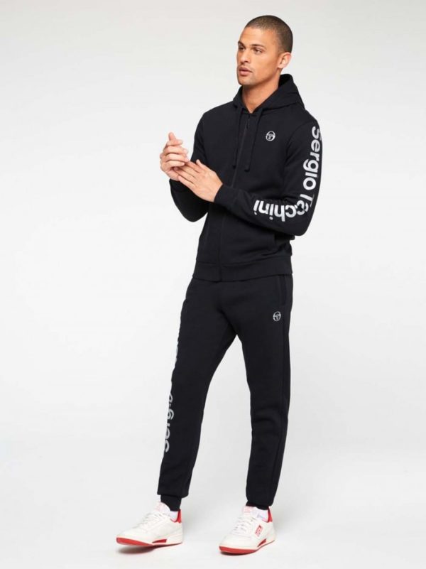 gilet-a-capuche-sergio-tacchini-namar-39413-553-black-ref-4f6 Trenerka Komplet Për Meshkuj SERGIO TACCHINI 39413-553