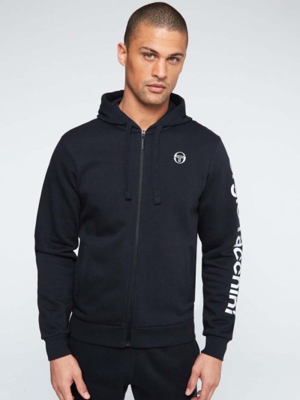 gilet-a-capuche-sergio-tacchini-namar-39413-553-black-ref-739 Trenerka Komplet Për Meshkuj SERGIO TACCHINI 39413-553