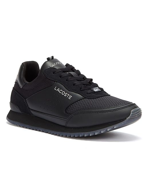 lacoste-Black-Partner-Luxe-Trainers (2) LACOSTE PARTNER LUXE 7-42SMA003422F