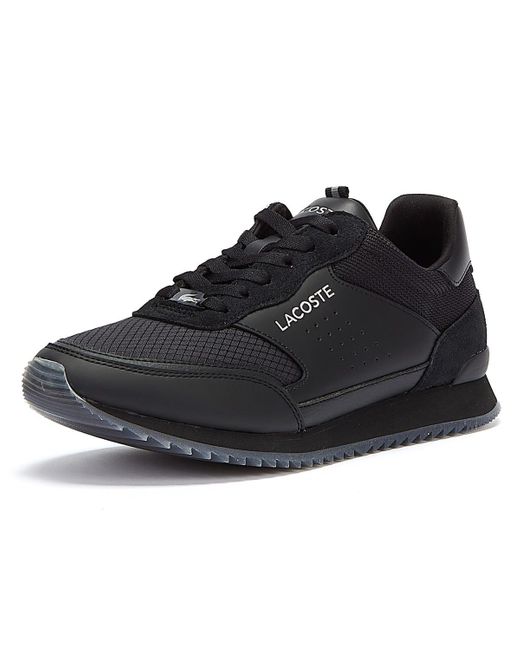 lacoste-Black-Partner-Luxe-Trainers (3) LACOSTE PARTNER LUXE 7-42SMA003422F