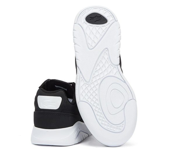 lacoste_47821 LACOSTE GAME ADVANCE 0722 2 SMA BLK/WHT NUBUCK 7-43SMA0046312