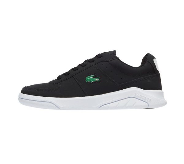 lacoste_47824 LACOSTE GAME ADVANCE 0722 2 SMA BLK/WHT NUBUCK 7-43SMA0046312