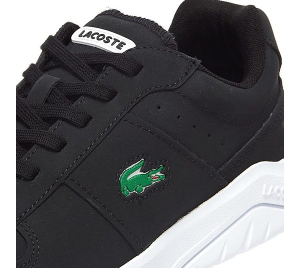 lacoste_47825 LACOSTE GAME ADVANCE 0722 2 SMA BLK/WHT NUBUCK 7-43SMA0046312