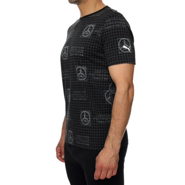 muska-majica-puma-mapf1-aop-logo-tee-533692-01-2 Maicë Për Meshkuj PUMA MERCEDES AMG 533692-01