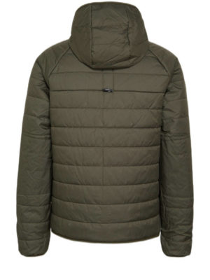 Nike reversible jas reversible hooded jacket van gerecycled polyester kaki ecru kaki 0195239113796 (2)