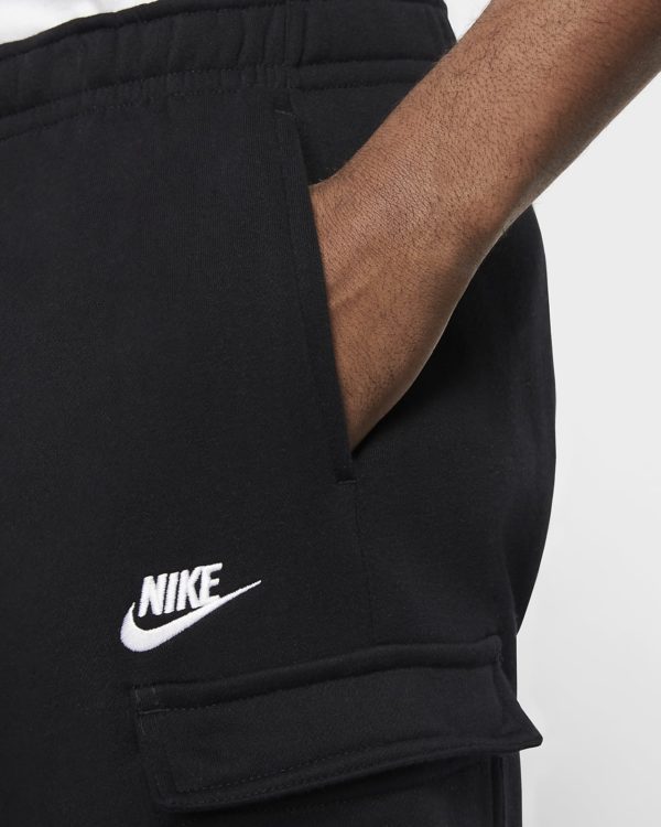 sportswear-club-fleece-cargo-trousers-VnnDNm (4) Trenerka Të Poshtme Për Meshkuj NIKE CD3129-010