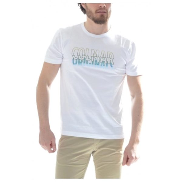 t-shirt-colmar-uomo-frida-7589r-bianca-pe22 Maicë Për Meshkuj COLMAR 7589R-6SH-01