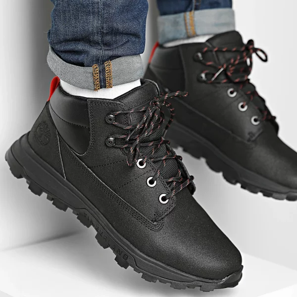 18A420CB-0190-4429-A9AD-DEA6D2D4C3E0 TIMBERLAND TREELINE MID BLACK LEATHER A2DRZ