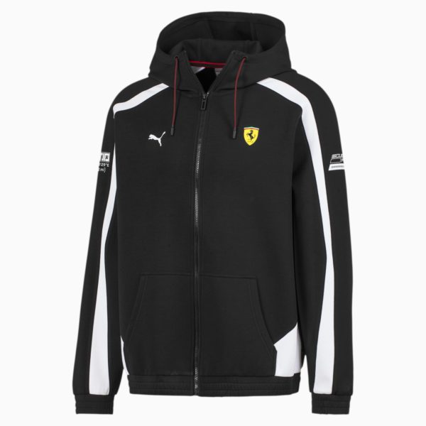 Scuderia-Ferrari-Hooded-Men's-Sweat-Jacket Duks Për Meshkuj PUMA 596145-02