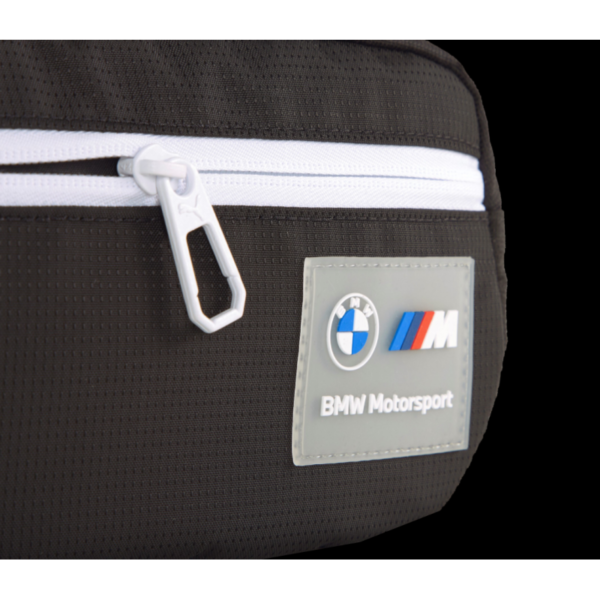 waistbag-bmw-motorsport-puma-black-white-078805-01 ÇANTE PUMA BMW 078805 01