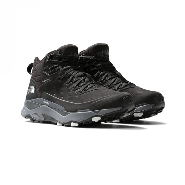M_VECTIV_EXPLORIS_MID_FUTURELIGHT_LTHR_-_TNF_BLACKTIN_GREY_C MBATHJE THE NORTH FACE MEN'S VECTIV EXPLORIS MID FUTURELIGHT LTHR NF0A5G395PZ-085