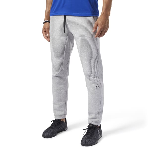 Workout_Ready_Fleece_Pants_Grey_EC0904_01_standard Trenerka Për Meshkuj Reebok ec0904