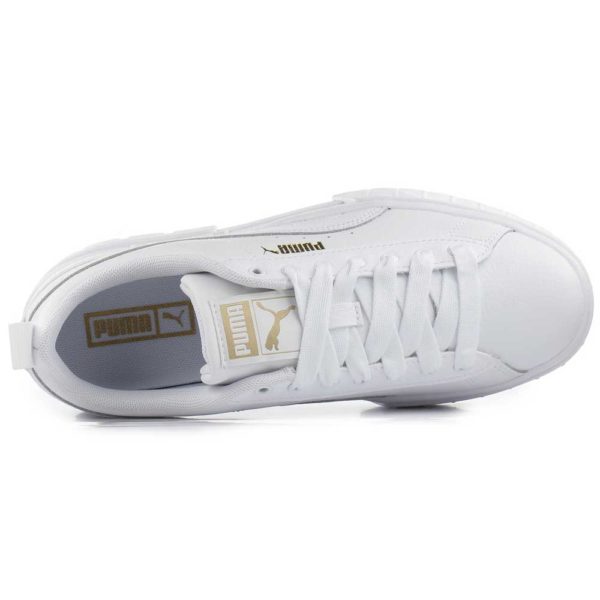 PUMA MAYZE LTHR JR 384527-01