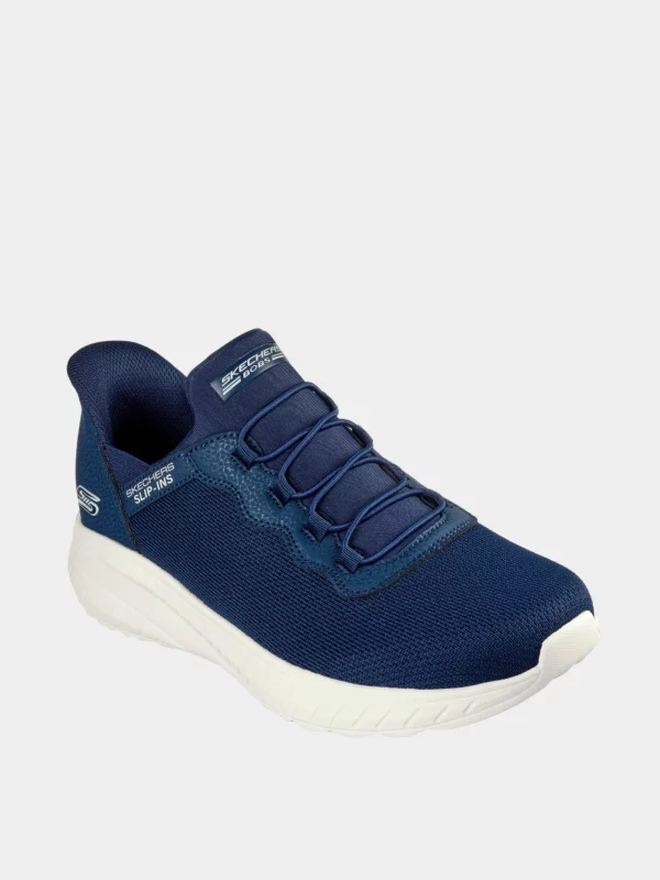 4 SKECHERS SLIP-INS: BOBS SQUAD CHAOS 118300-NVY