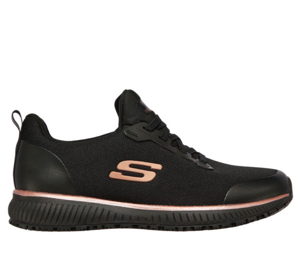 77222EC_BKRG SKECHERS WORK: SQUAD SR 77222EC-BKRG