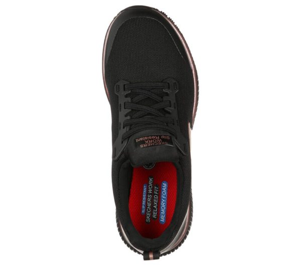 77222EC_BKRG_B SKECHERS WORK: SQUAD SR 77222EC-BKRG