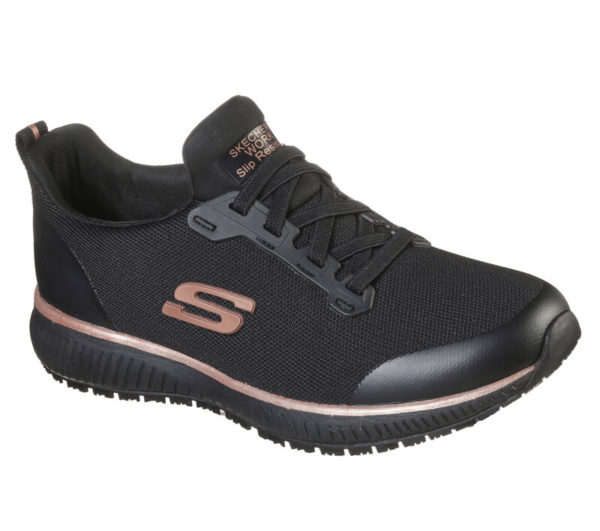 77222EC_BKRG_E SKECHERS WORK: SQUAD SR 77222EC-BKRG