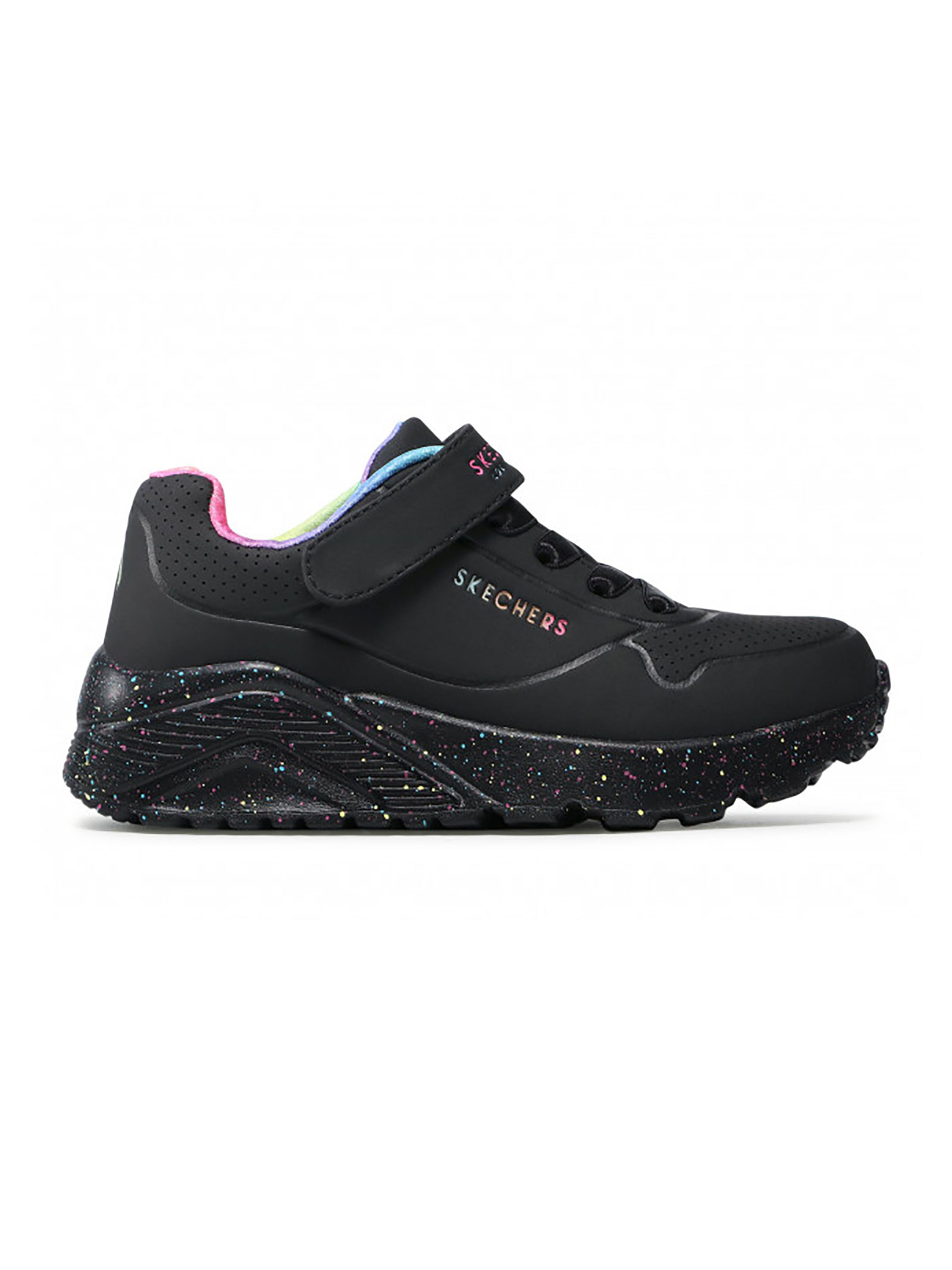 SKECHERS UNO LITE - RAINBOW SPECKS 310457L-BKMT
