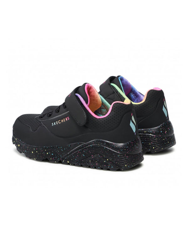 PE23---skechers---310457L-BKMT_1_P SKECHERS UNO LITE - RAINBOW SPECKS 310457L-BKMT
