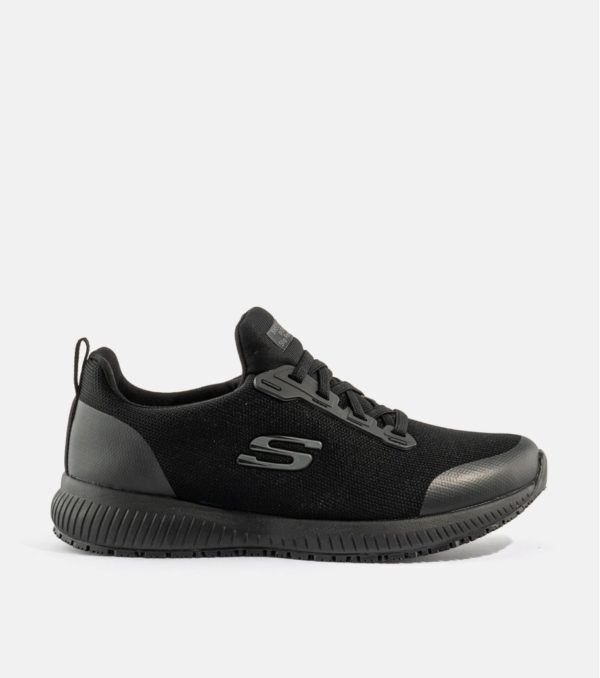 deportivo-mujer-skechers-77222ec-blk-negro SKECHERS WORK: SQUAD SR 77222EC-BLK
