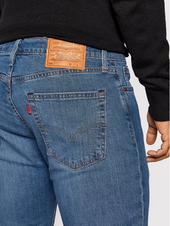 levis-r-jeans-511tm-04511-5249-blau-slim-fit (3) LEVI'S Farmerka 511 SLIM 04511-5249