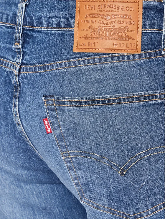 levis-r-jeans-511tm-04511-5461-blau-slim-fit (3) LEVI'S Farmerka 511 SLIM 04511-5461