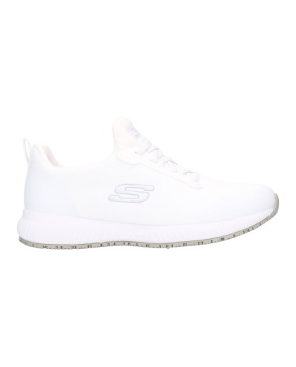 SKECHERS WORK: SQUAD SR 77222EC-WHT
