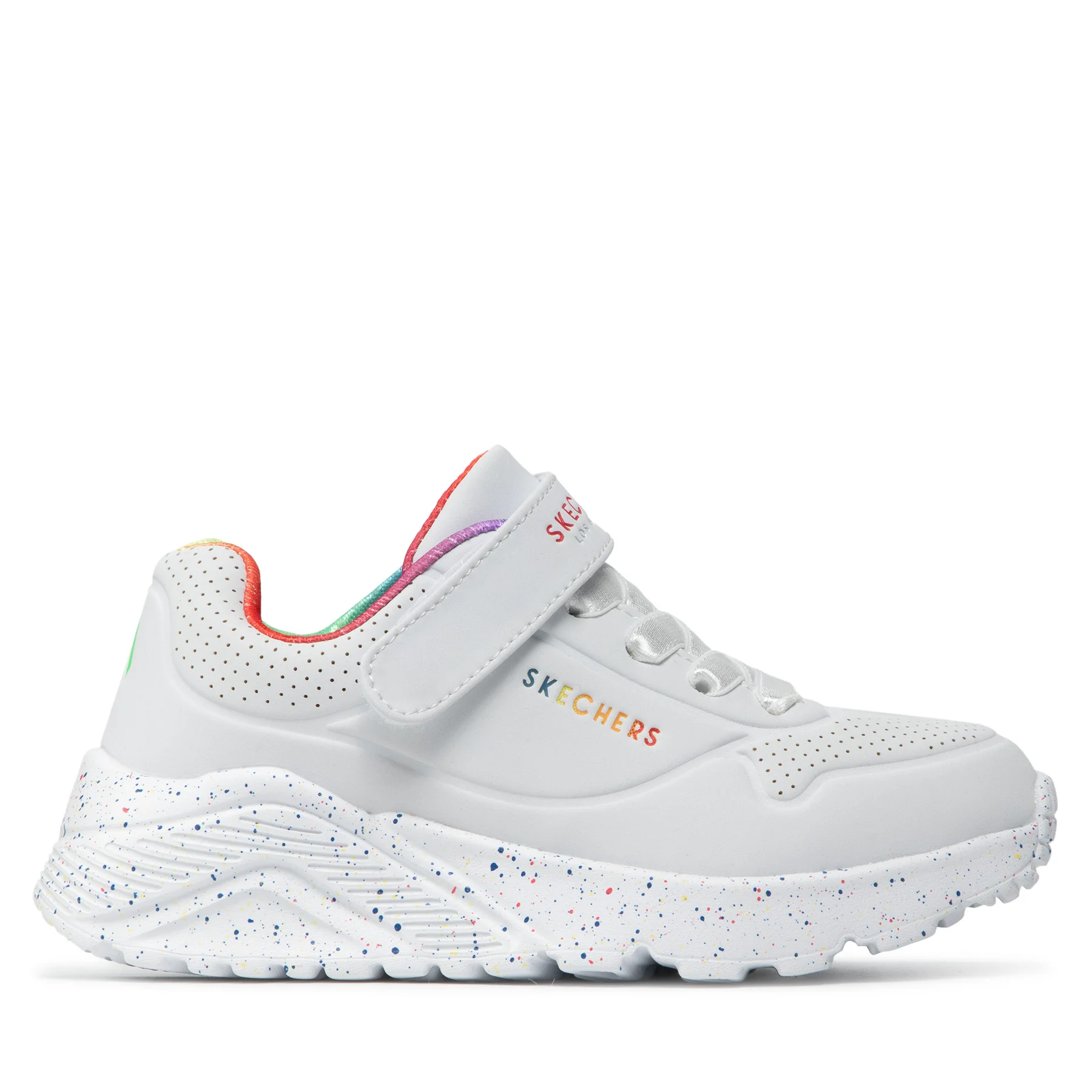 SKECHERS UNO LITE - RAINBOW SPECKS 310457L-WMLT
