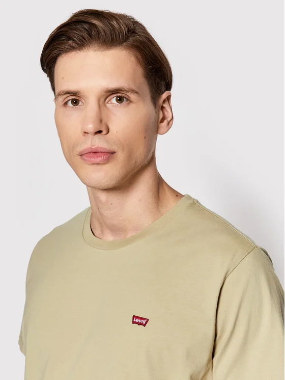 levis-r-t-shirt-original-housemark-56605-0131-beige-regular-fit (2) LEVI'S Maice 56605-0131